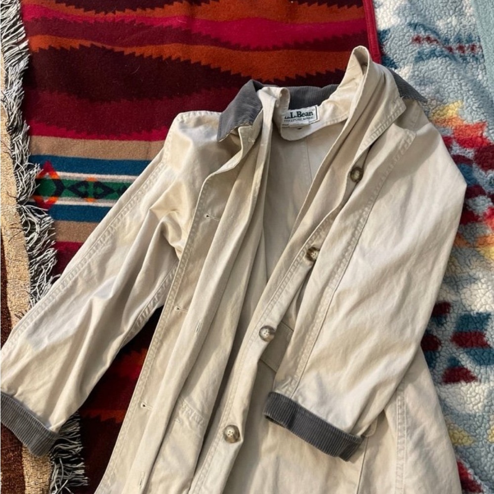 L.L. Bean Women's Trench coat Jacket